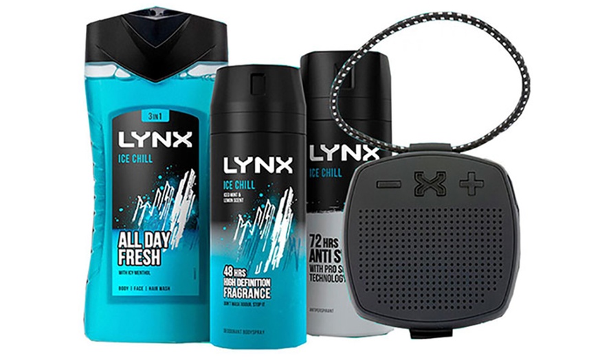 Image 4: Up to Four Lynx Ice Chill Trio and Shower Speaker Gift Sets