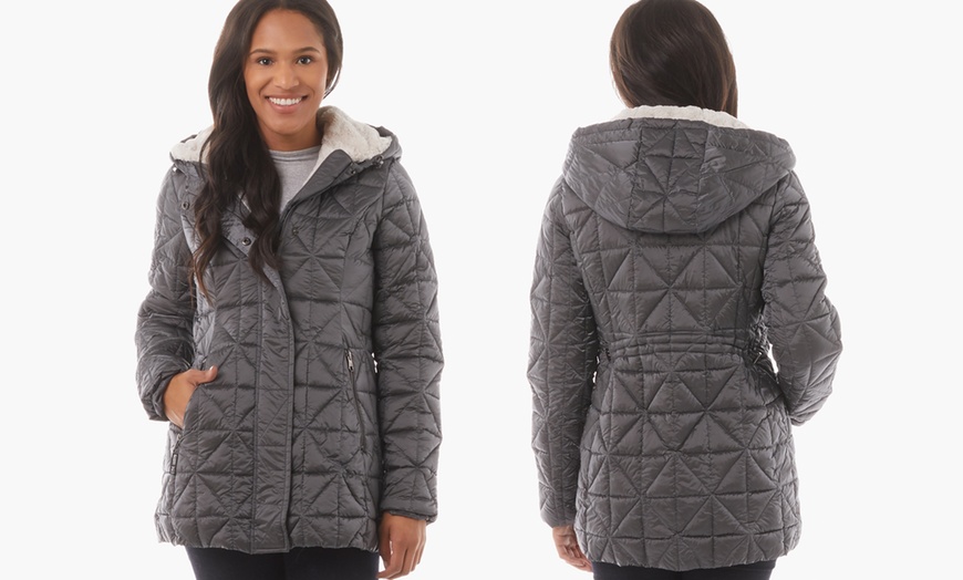 steve madden women's glacier shield jacket