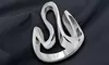 Women's High Polished Stainless Steel 316 Wave Cocktail Fashion Ring