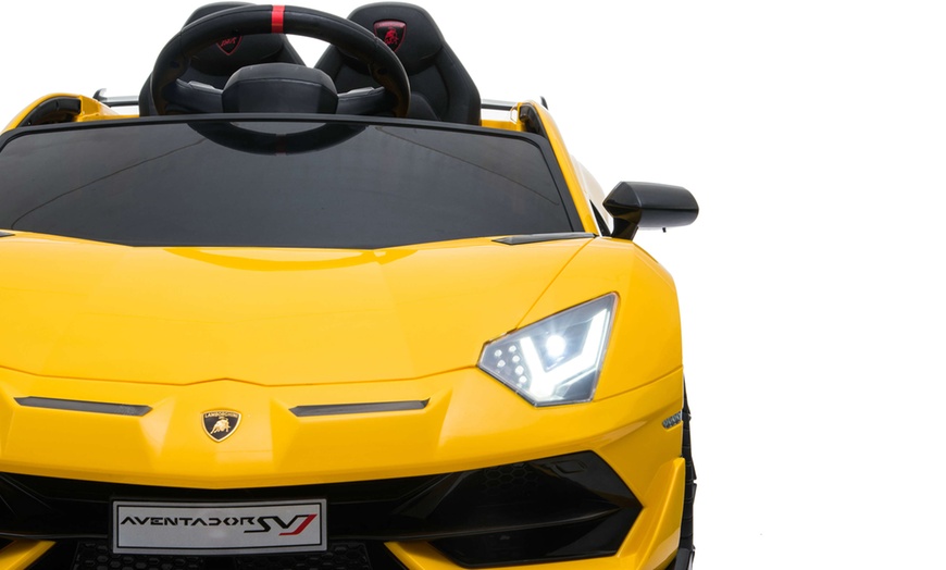 Image 28: Lamborghini Aventador Kids' Electric Ride-on Toy Car