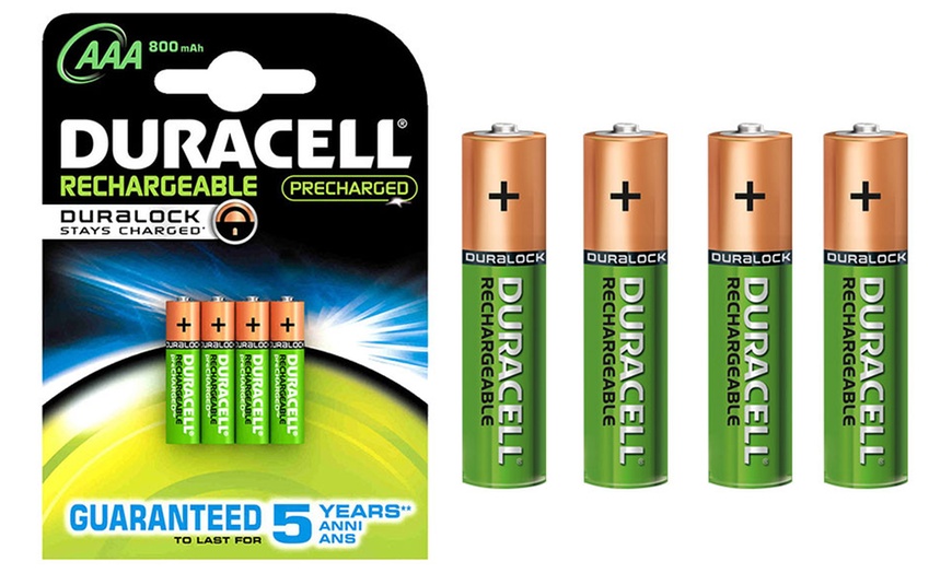 Image 3: Duracell Rechargeable Batteries