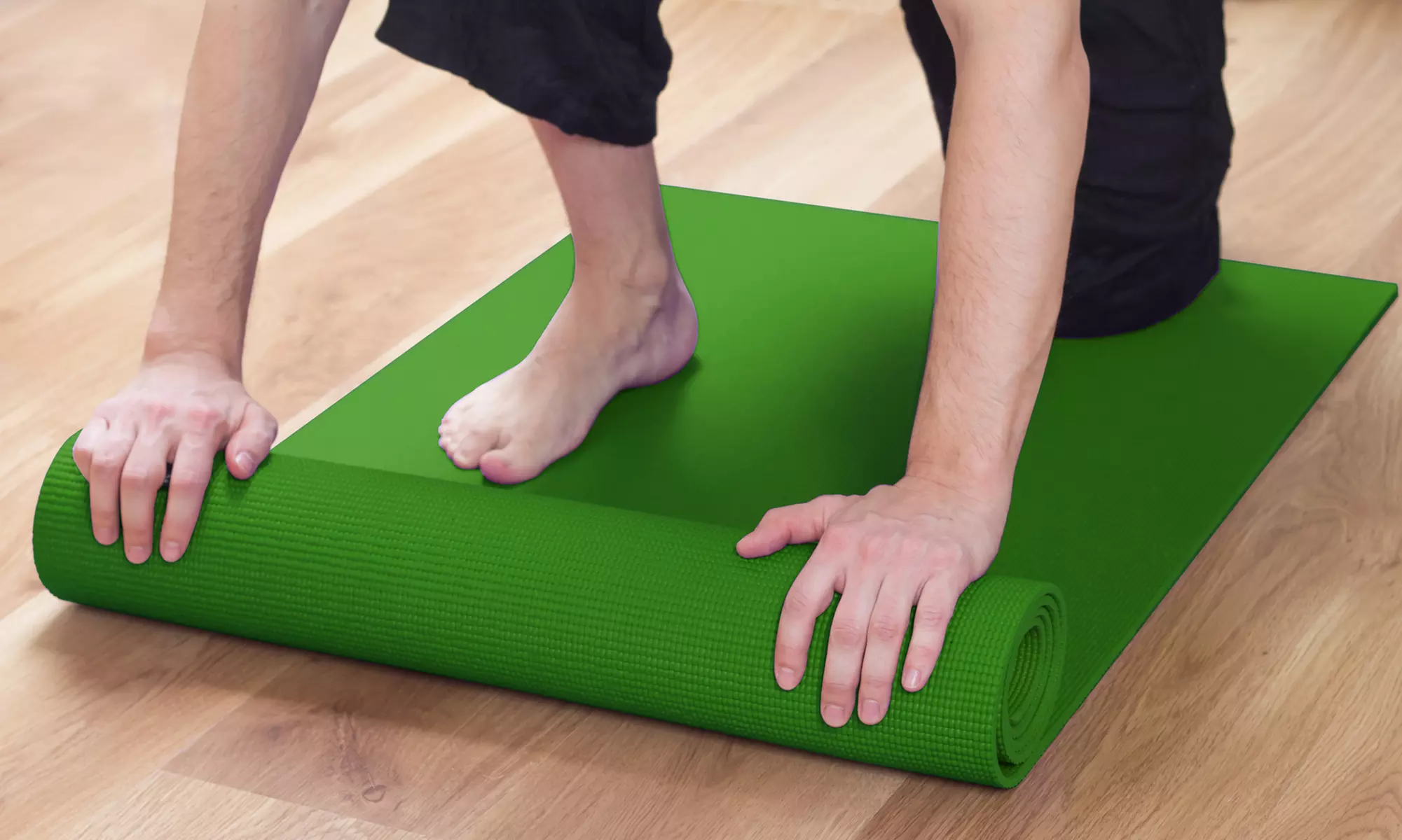 Rutschfeste Yoga-Matte