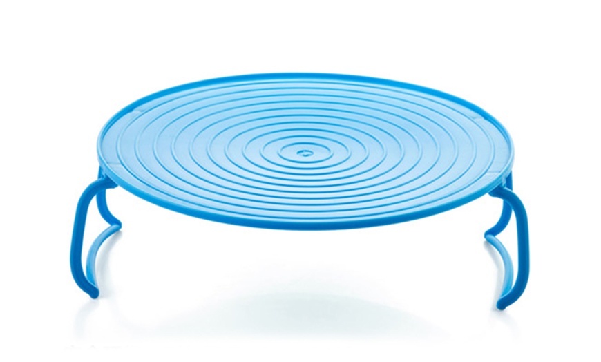 Image 5: Microwave Double Layer Tray