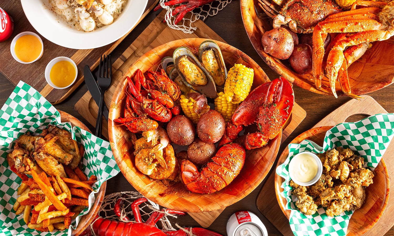 $19.50 for $30 Worth of Food and Drink at Mr. Q Crab House - Primary Image