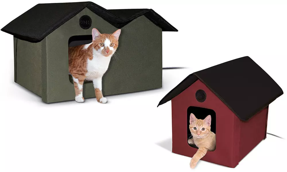 K&H Outdoor Heated Kitty House - Primary Image