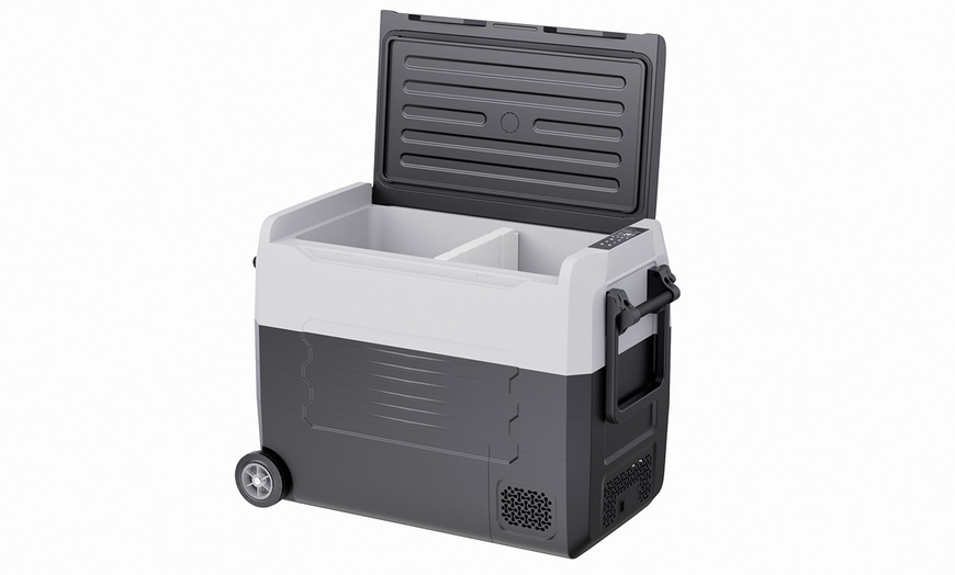 Image 4: Car Compressor Refrigerator Freezer with Dual Zone Cooling