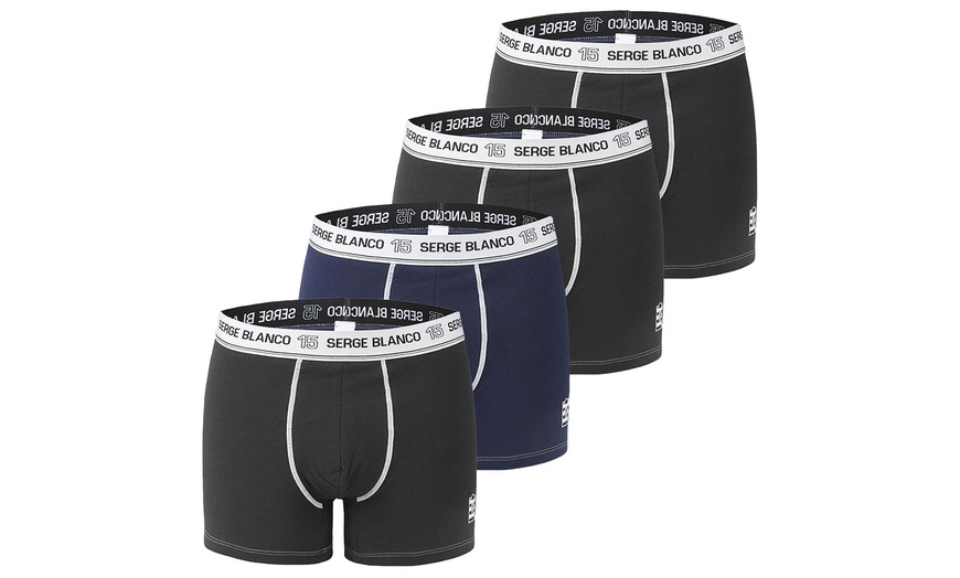 Image 2: Serge Blanco 4er- oder 5er-Pack Herren-Boxershorts