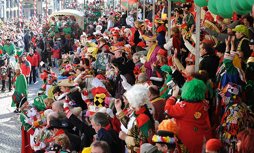 Tribünenkarte Kölner Rosenmontagszug Gemeinnützige Gesellschaft des