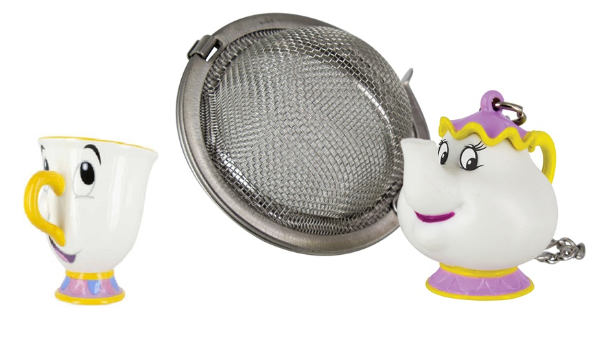 Image 8: Disney Mrs Potts & Chip Tea Set