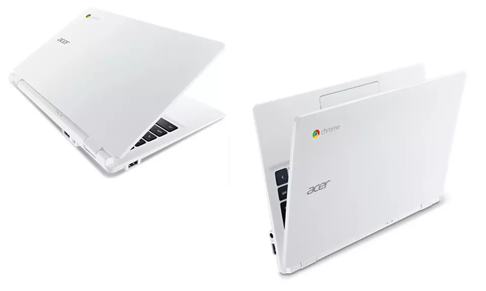 Acer Chromebook 11 11.6" Laptop with Intel Celeron N2840 CPU, 2GB RAM, and 16GB SSD (Manufacturer Refurbished) - Second Medium