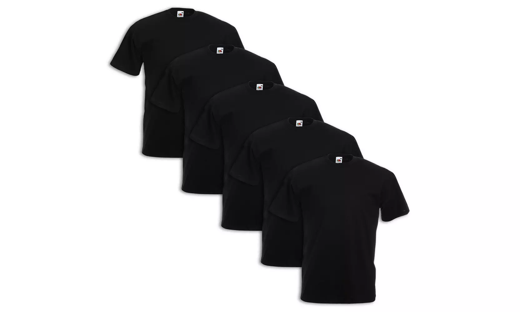 Set 5 T-shirt Fruit of The Loom