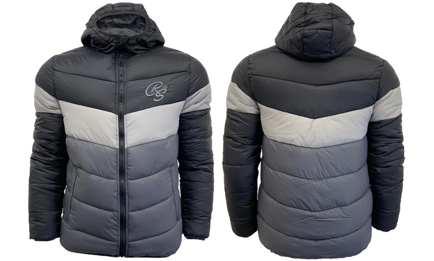 Image 2: Crosshatch Men's Quilted Jacket