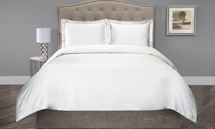100% Organic Cotton Duvet Cover Set (2- or 3-Piece) | Groupon