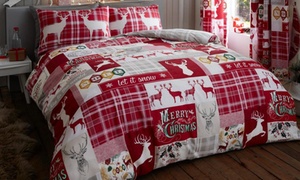 Christmas-Themed Duvet Set