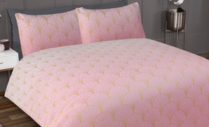 Ombre Metallic Deco Duvet Cover Set