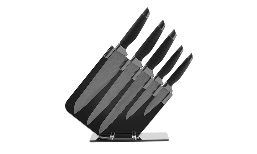 Image 2: Tower Five-Piece Knife Set