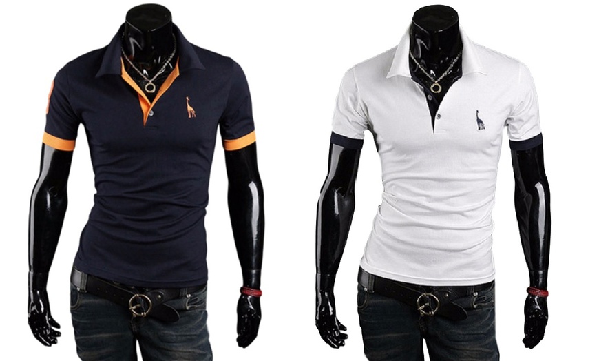 Image 4: Men's Polo T-Shirts