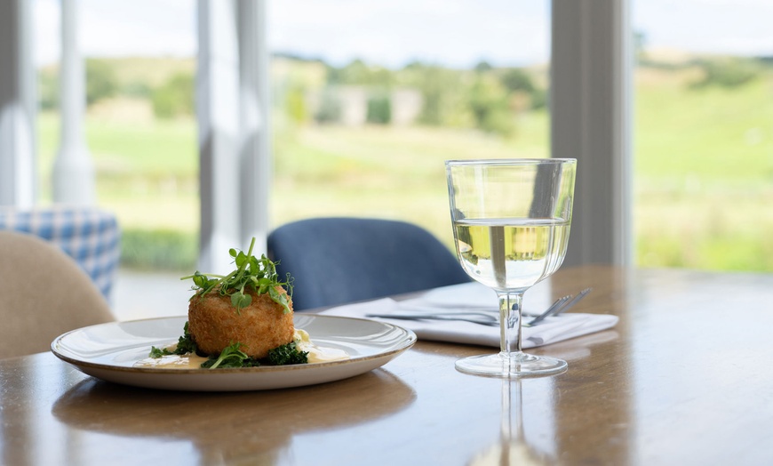 Image 3: Waterfront Dining:Two/Three-Course Meal with Wine at The Skipton Hotel