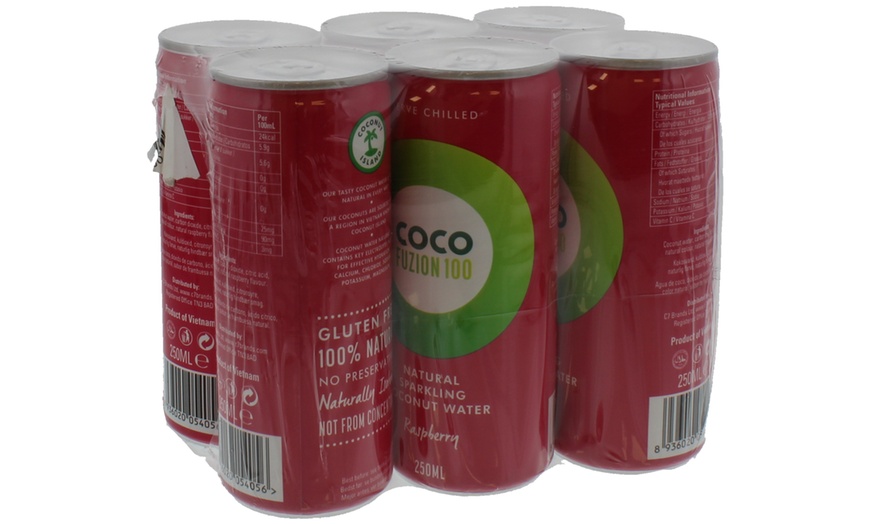 Image 2: Natural Sparkling Coconut Water