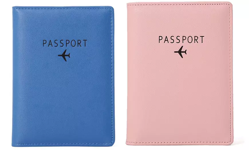 Image 10: Funda protectora para pasaporte