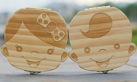 Fino a 3 scatole per dentini da latte disponibile nei modelli per bambina o bambino