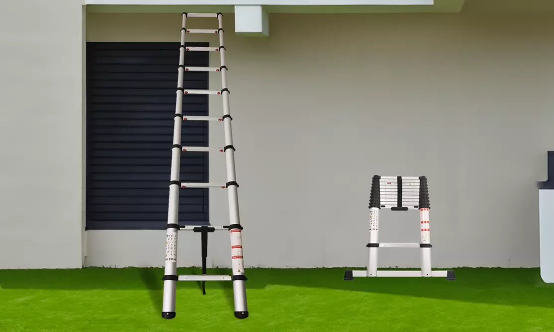 Extendable Ladder with a Soft Close Feature