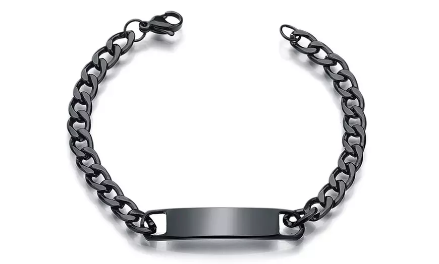 Image 7: Personalised Name Chain Bracelet