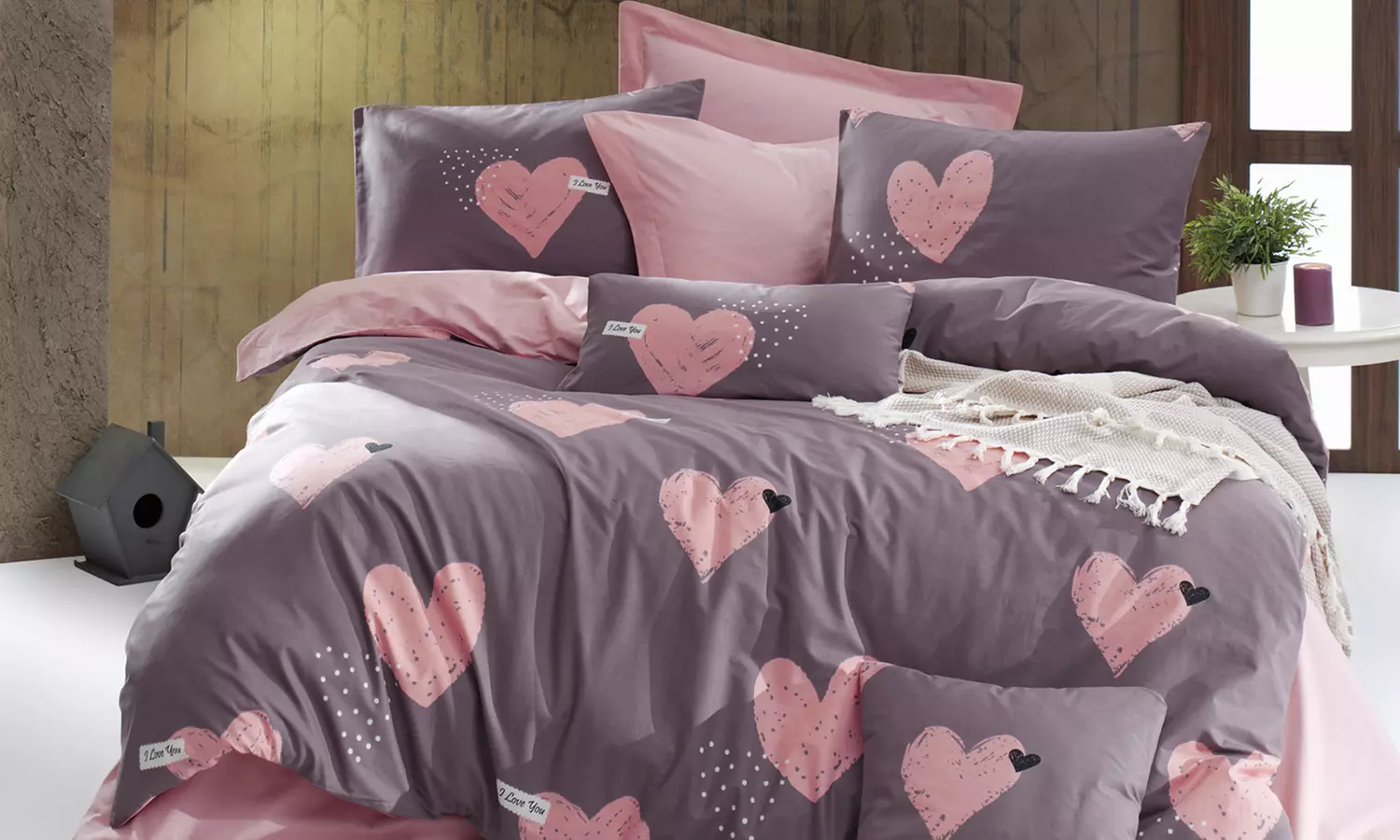 Set copripiumino in cotone disponibile in varie fantasie e dimensioni - Primary Image