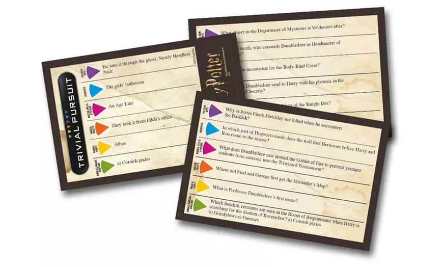 Image 4: Trivial Pursuit Harry Potter
