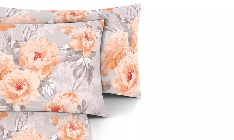 Completo Lenzuola No Stiro, Microfibra effetto Seta, Made in Italy