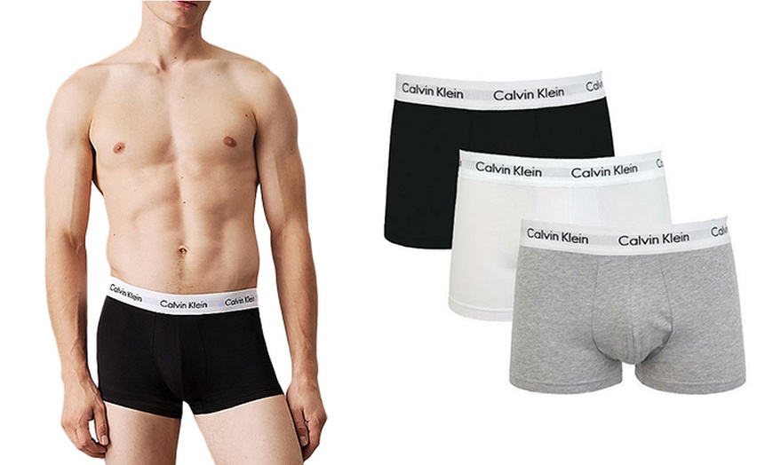 Image 1: Calvin Klein Uomo Pantaloncini Boxer Confezione da 3 Intimo