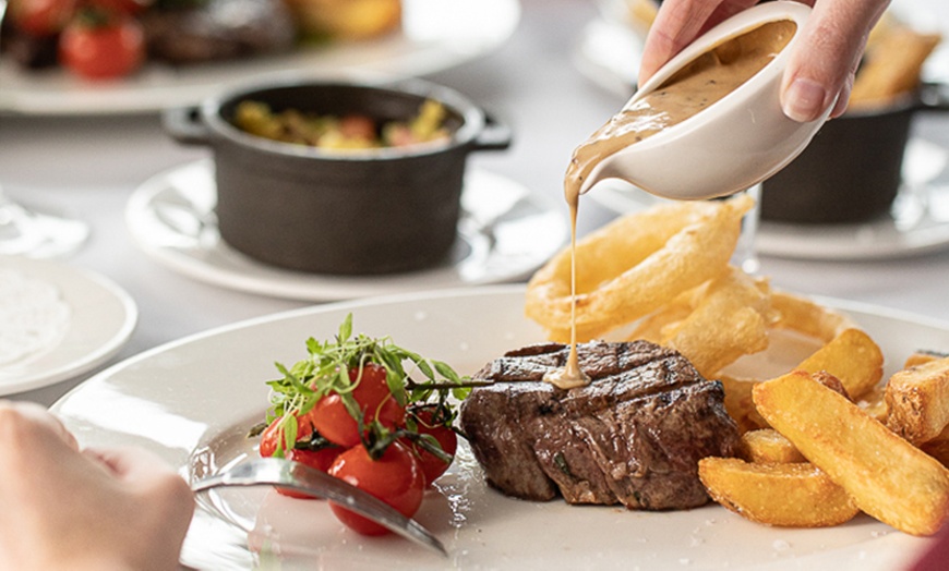 Image 1: Marco Pierre White: Steak & Chips Lunch - Save Up To 37%