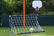 2-in-1 Basketball Hoop and Football Set - Second Medium
