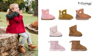 Everugg Kids' Classic & Button Boots