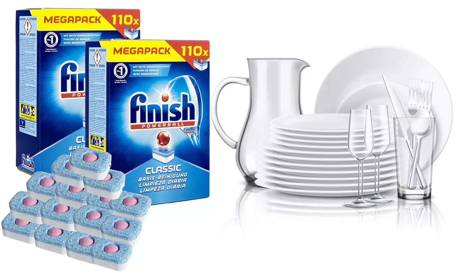 110, 220 ou 440 tablettes Finish classiques Powerball - Primary Image