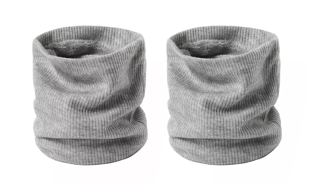 1x oder 2x Doppellagiger Halswärmer