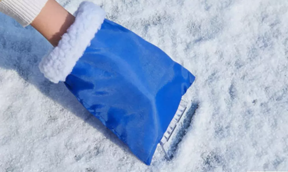 1 ou 2 moufles-grattoirs à glace