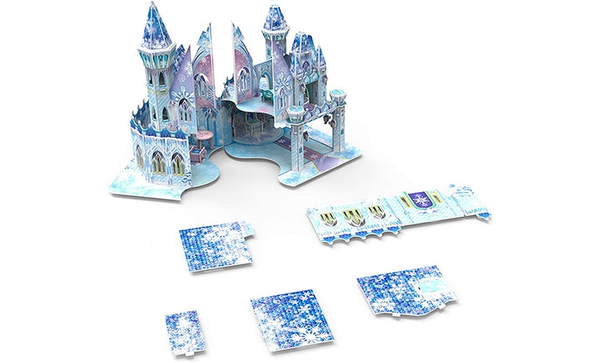 Image 9: Build Your Own Mini Ice Castle Dollhouse Kit