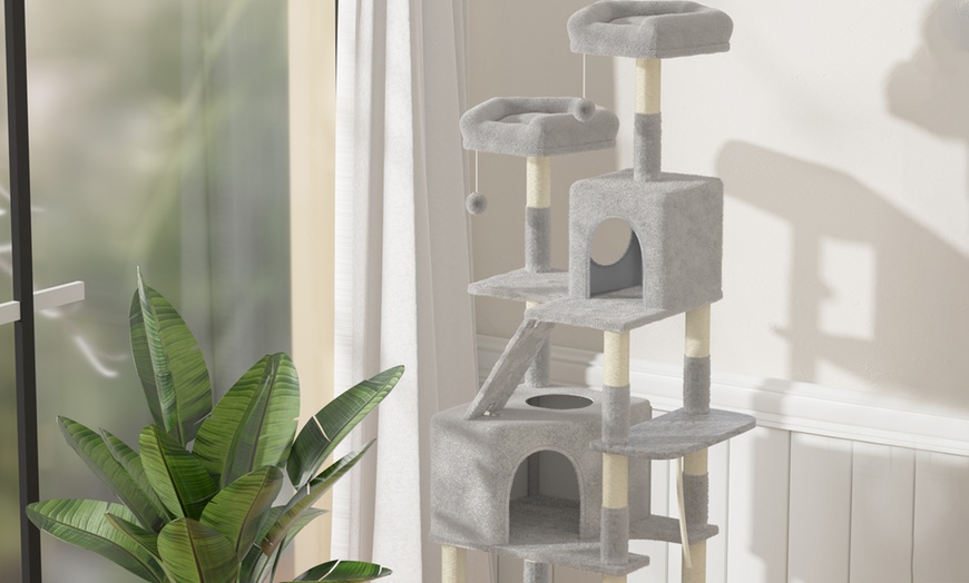 Image 6: 208cm Cat Tree