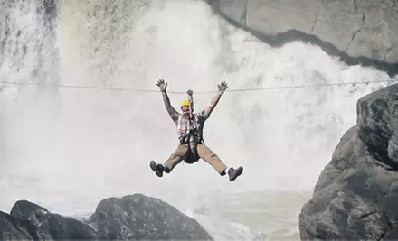Zipline Tour for One or Two Adults or Two Adults and Two Kids at Zip Zag (Up to 63% Off) - Primary Image