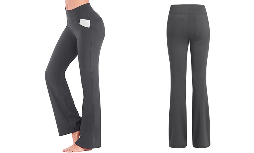 Image 2: Pantaloni casual elastici