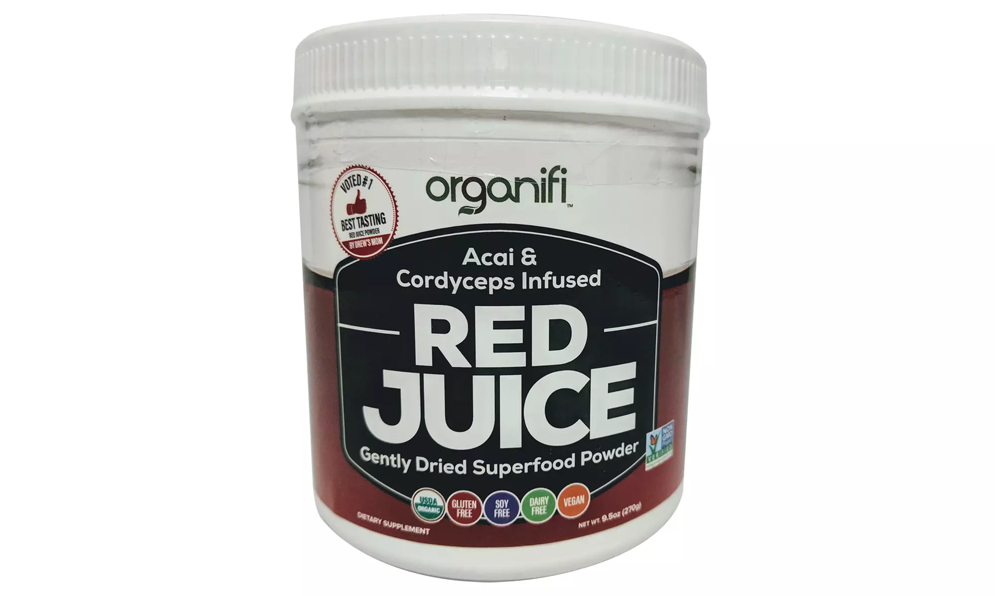 Organifi Red Juice Organic Superfood Supplement Powder (30-Day Supply) - Primary Image