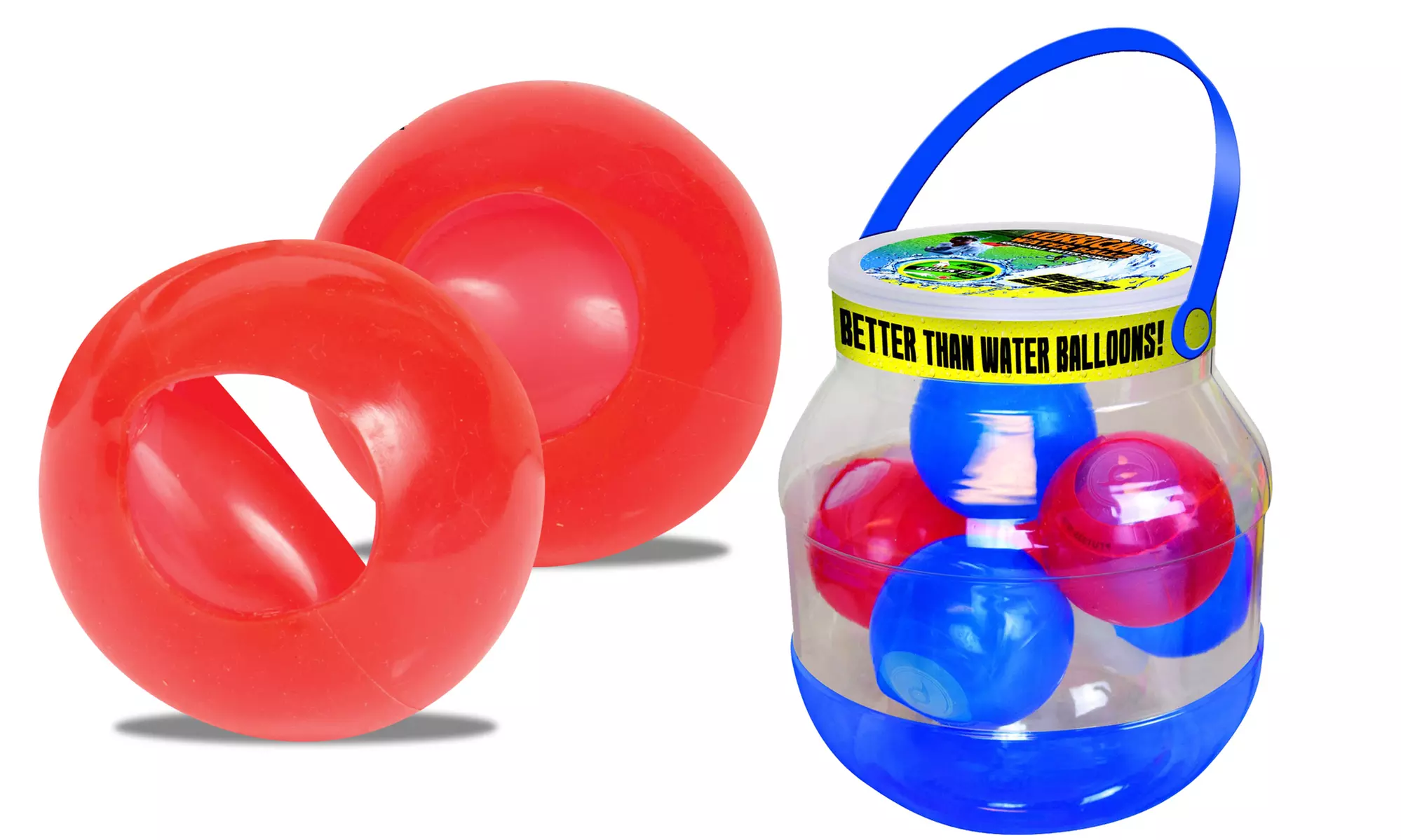 Self-Sealing Reusable Water Balloons with 64-Ounce Battle Bucket - Primary Image