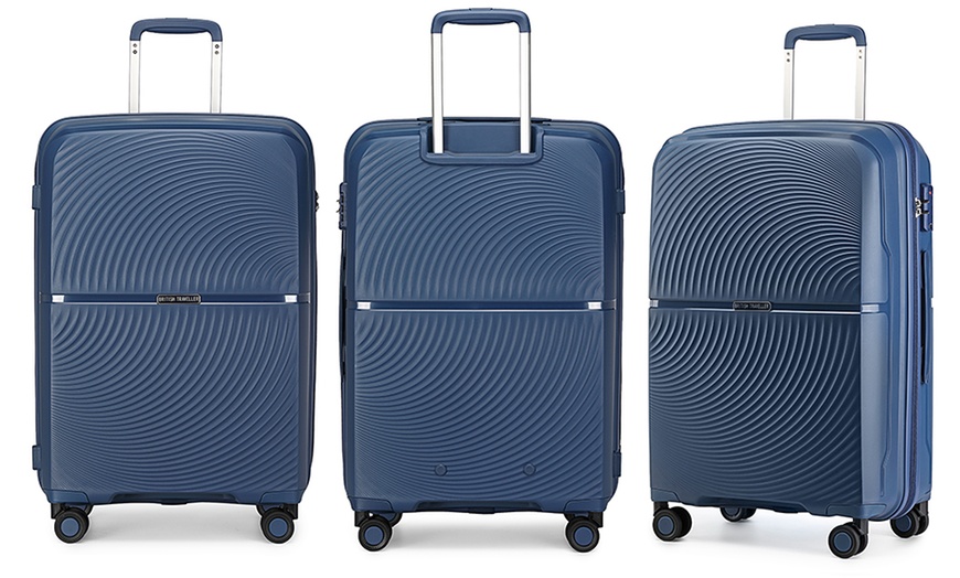 Image 15: Premium - Grade PP Hard - Shell Luggage