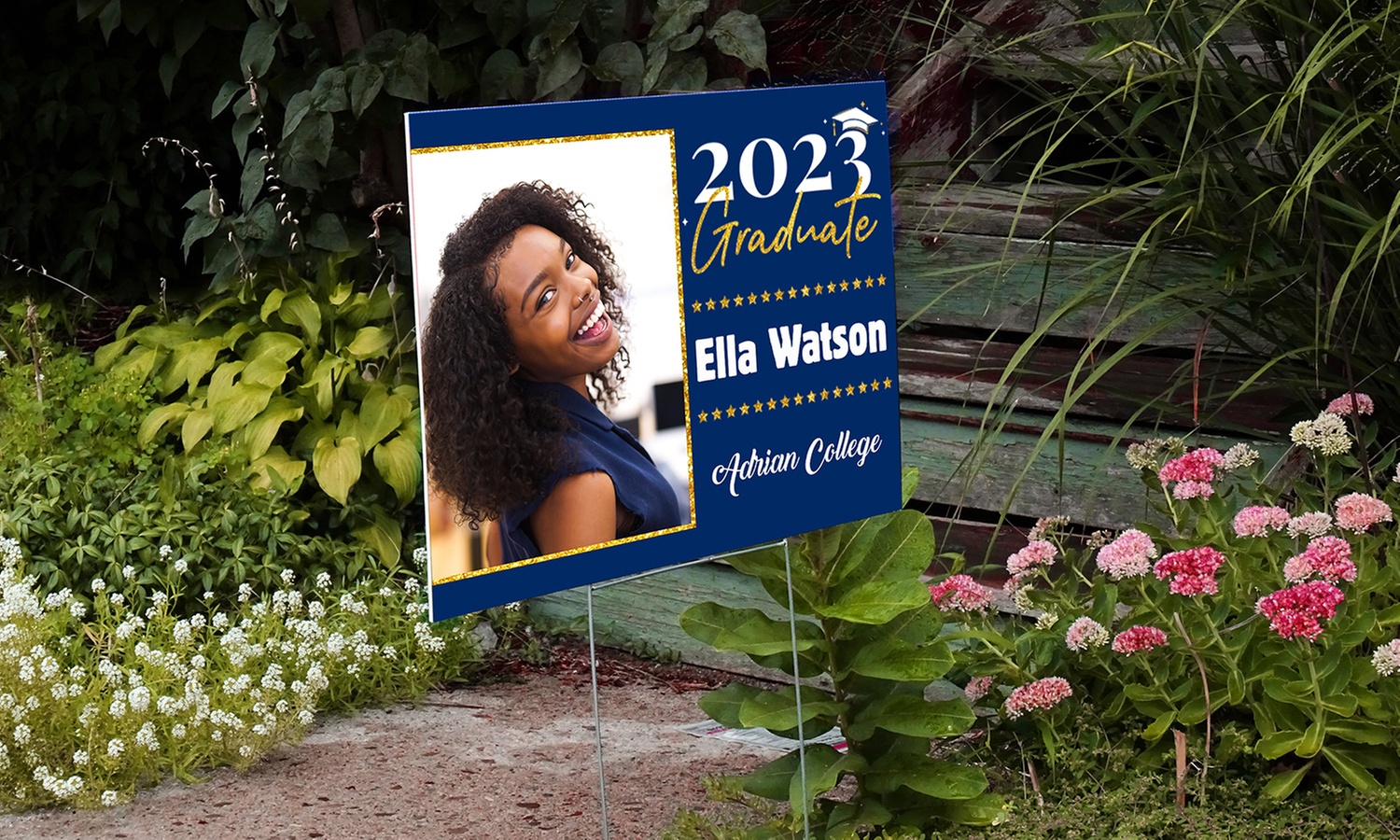 Custom Yard Sign from Printerpix