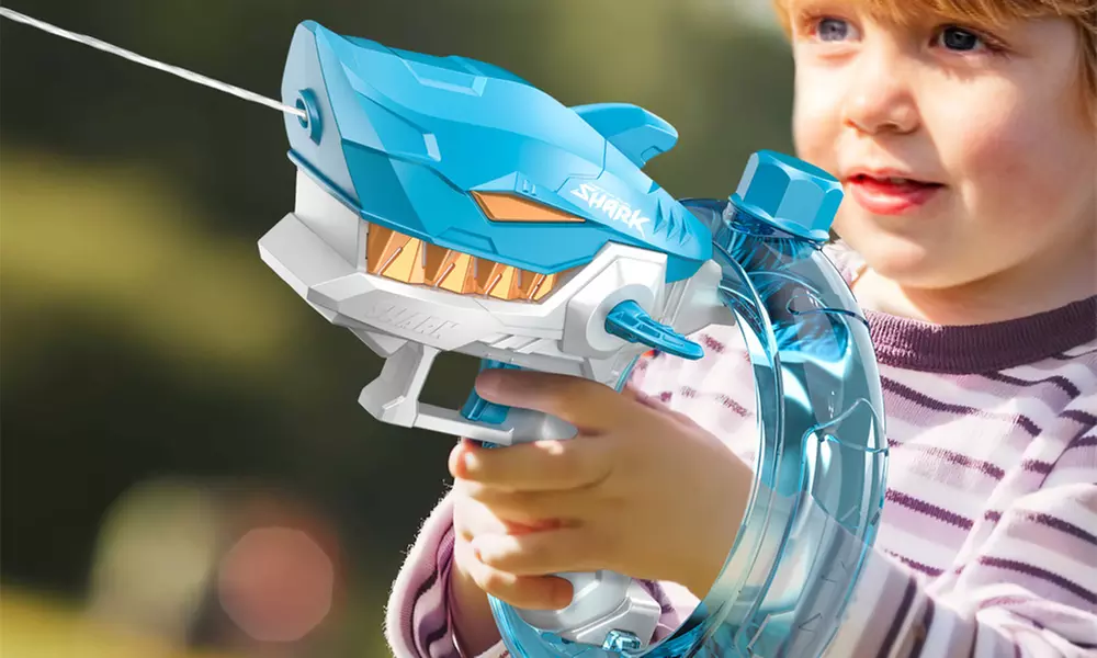 Electric Shark Design Water Gun - Primary Image