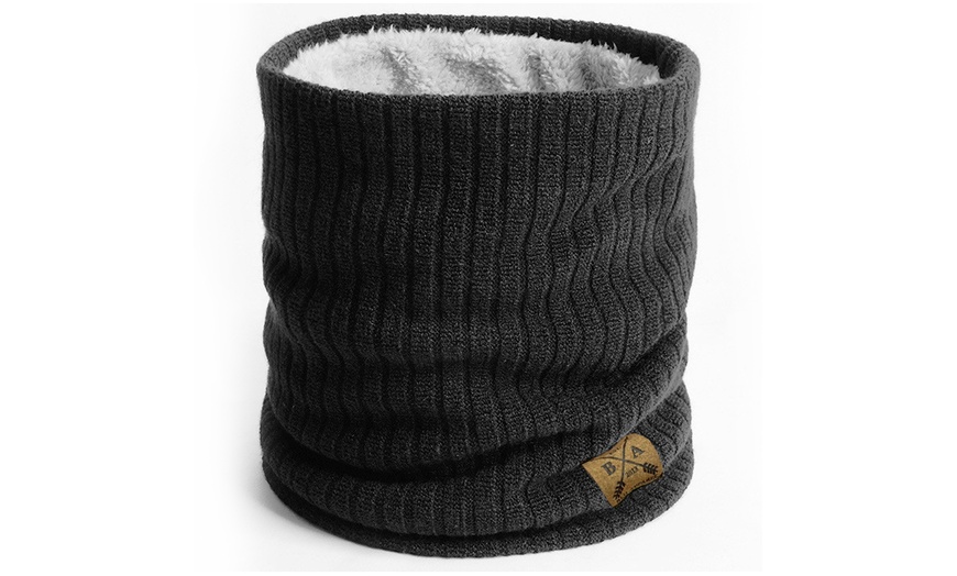 Image 4: Fleece Lined Neck Warmer