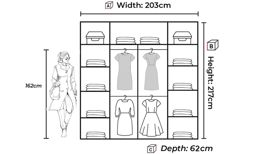 Image 6: California Sliding Door Wardrobe