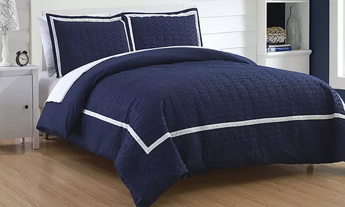 Neena Duvet Cover and Decorative Pillow Sham Set (2- or 3-Piece) - Primary Image