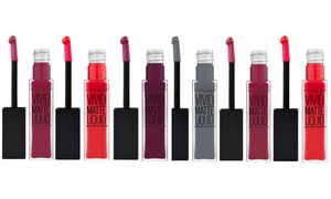 6x Maybelline 8ml Vivid Matte Lipstick